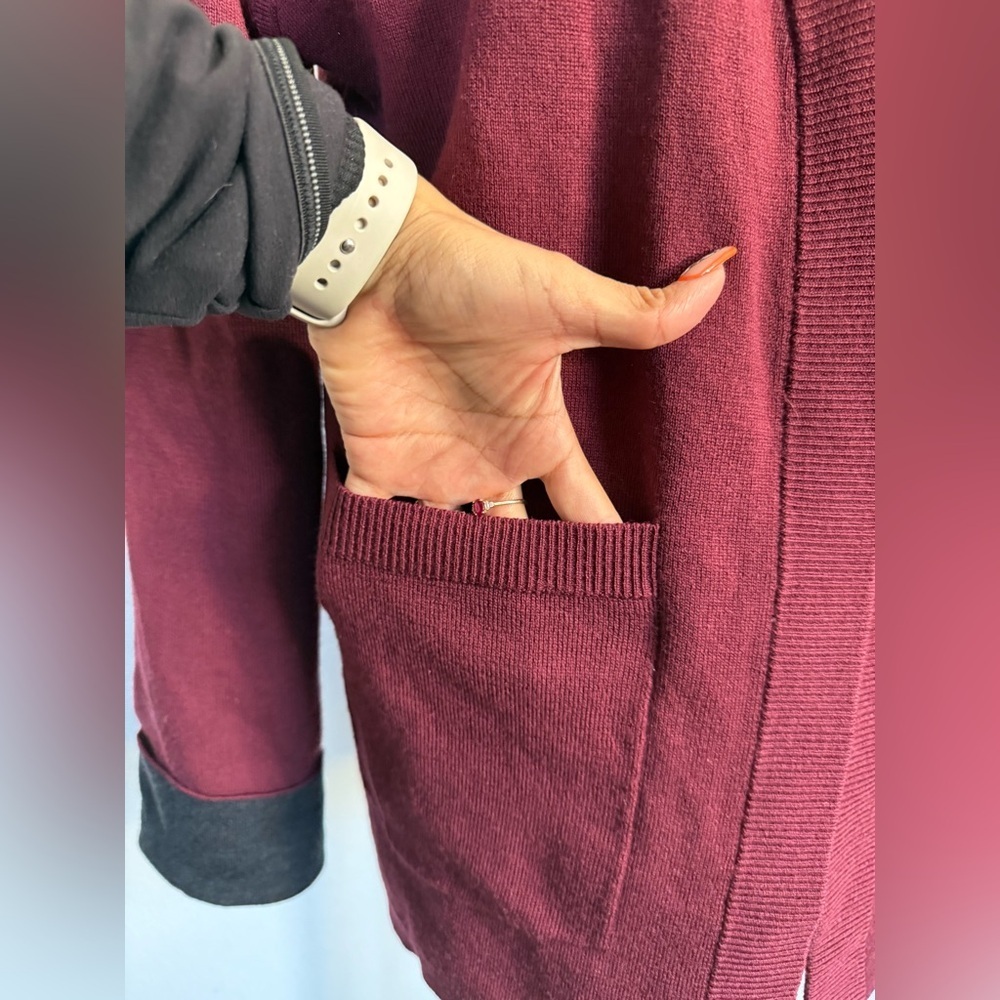 Lululemon Reverse Me Wrap sweater Cardigan - Picture 5 of 8